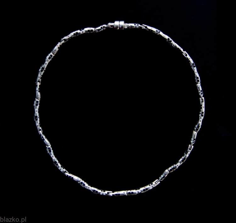 srebrny naszyjnik Linia Blazko