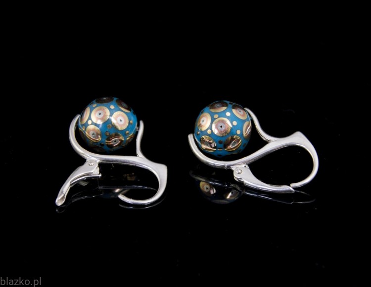 Turkusowe Kuleczki angielskie Blazko Porcelanki