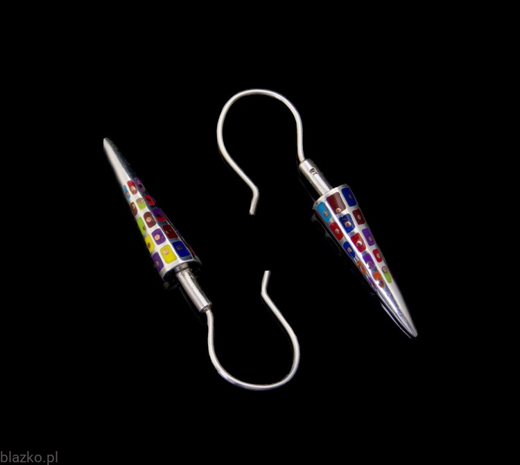 Kolczyki Blazko Strzałki kolorowe