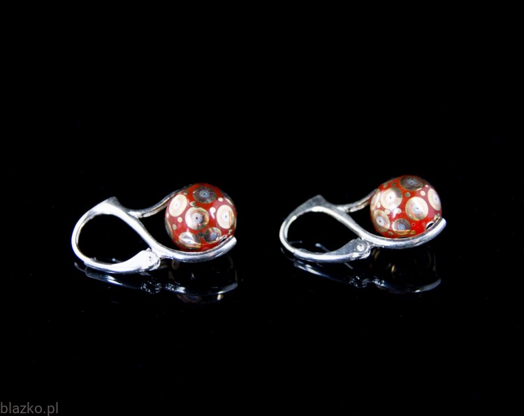 kolczyki kuleczki Blazko