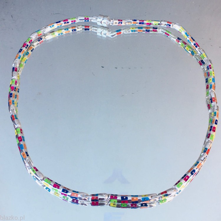 Blazko Naszyjnik Linia Kolor