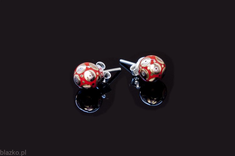 Blazko Kuleczki Wkrętki Porcelanki Czerwone