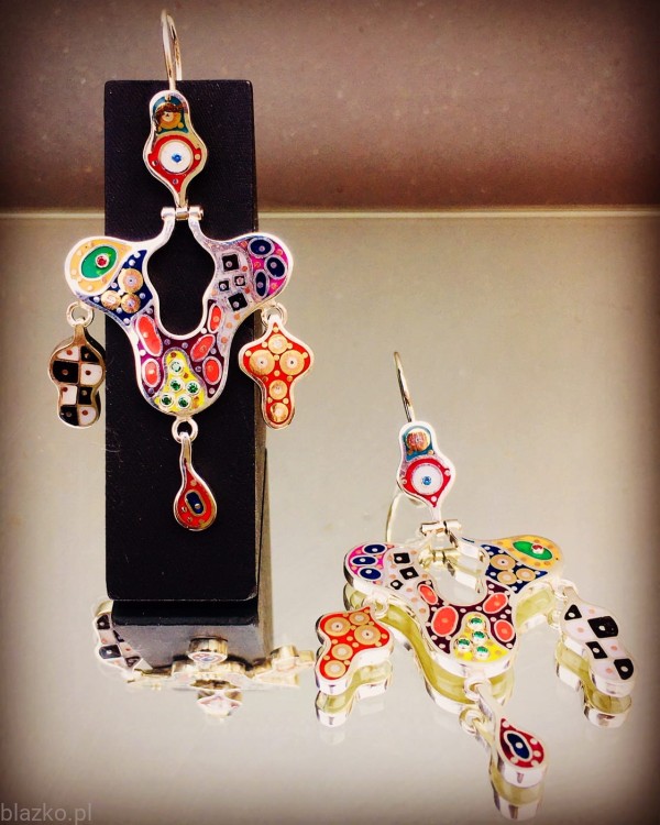 Unikatowe kolczyki - Śpiochy - z kolekcji DolceVita BLAZKO