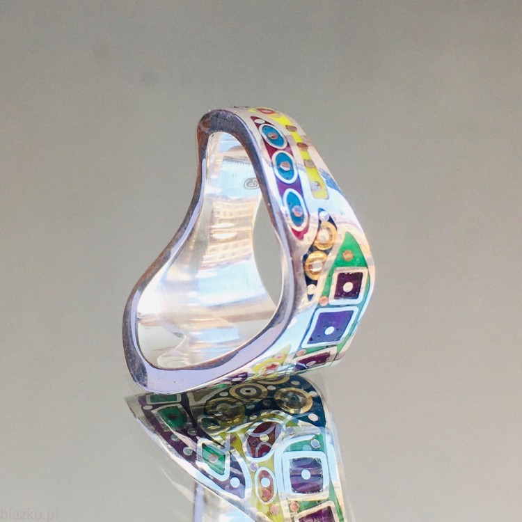 Obrączka Fala Blazko z kolekcji DolceVita