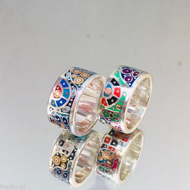 Obrączki Blazko DolceVita Slim - przykłady kolorów