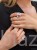 Snail ring - blazko jewellery Checkered Collection