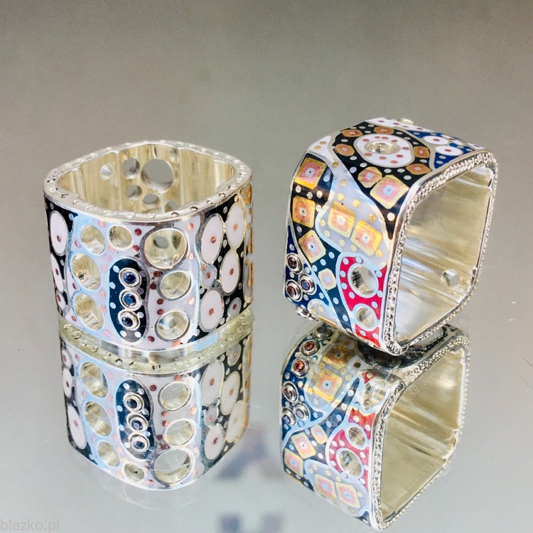 Ażurowy Pralinek - unikatowa obrączka / pierścionek Blazko - przykład wzorów