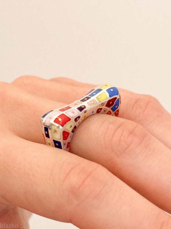 Blazko obrączka Poduszeczka Kolor