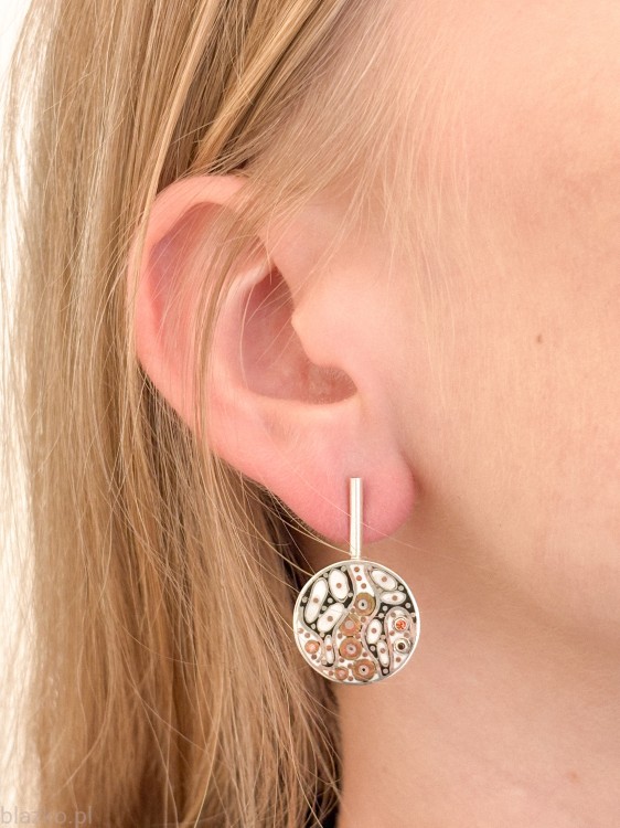 Srebrne Kolczyki Blazko - Talarki DolceVita
