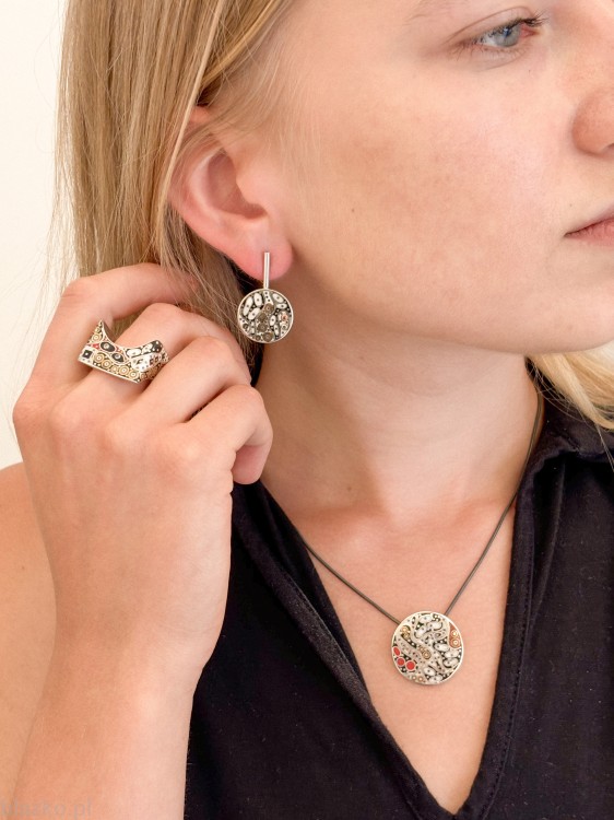 Srebrne Kolczyki Blazko - Talarki DolceVita