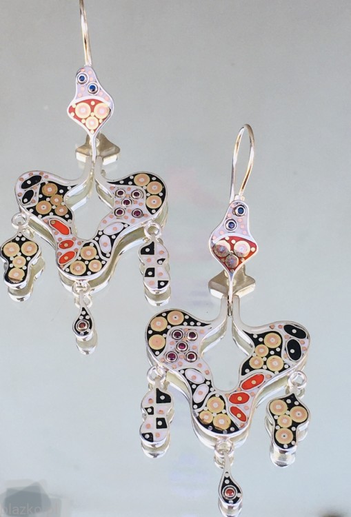 Unikatowe kolczyki - Śpiochy - z kolekcji DolceVita BLAZKO Classic