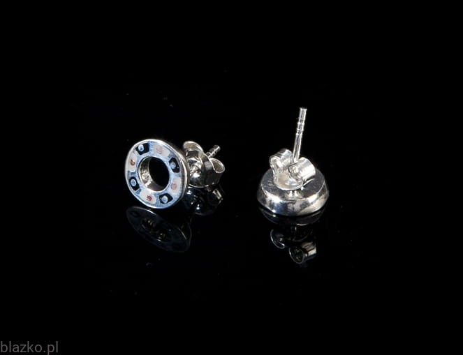 Blazko kolczyki Kółeczka Wkrętki Classic