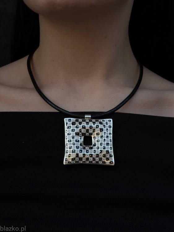 Blazko Wisior Duży Kwadrat