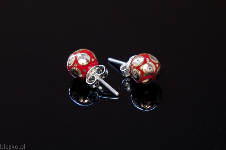 Blazko Kuleczki Wkrętki Porcelanki Czerwone