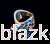 Blazko pierścień Bombetka Grochy Kolor