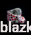 Blazko pierścień Bombetka Grochy Róż