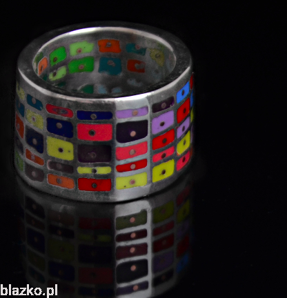 Blazko obrączka Pięciorzędówka Kolor