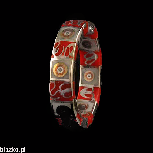 Blazko obrączka Blazk Cienka Dwustronna Kolor