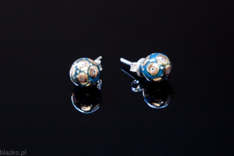 Blazko Kuleczki Wkrętki Porcelanki Niebieskie