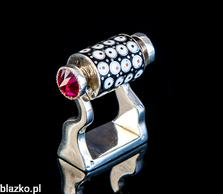 Blazko Noname Falowany z Wałeczkiem Grochy