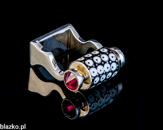 Blazko Noname Falowany z Wałeczkiem Grochy